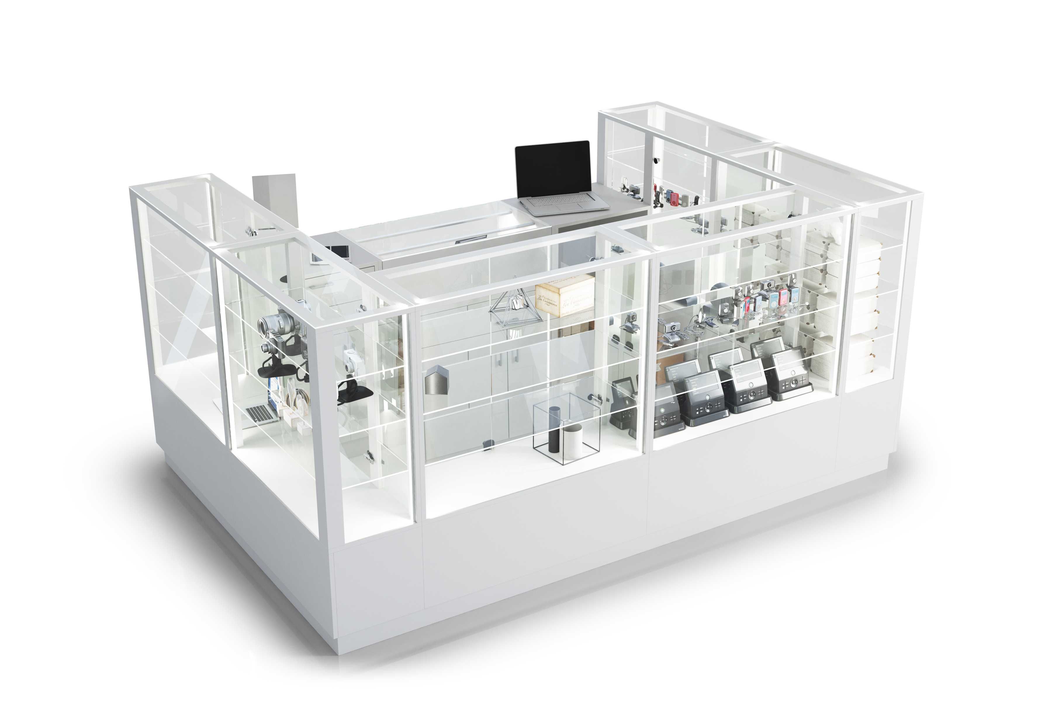 PRODUCENT meble sklepowe wyspa stoisko handlowe do galerii LEASING