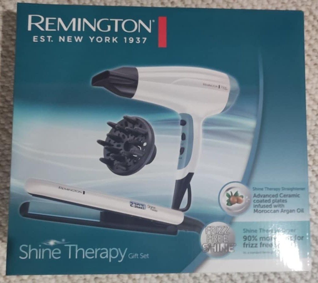 Prostownica REMINGTON S8500GP + Suszarka do włosów D5216 ZESTAW PREZEN