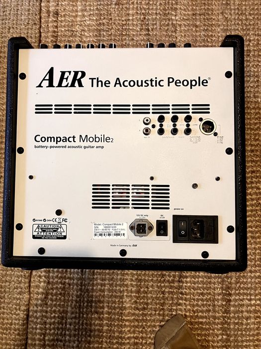 AER Compact Mobile 2 | Amplificador portátil com bateria.