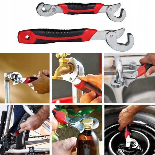 KLUCZE HAKOWE UNIWERSALNE 9-32mm 2 szt Kluczy Wielofunkcyjnych