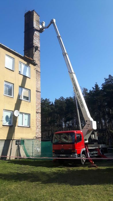 Podnośnik koszowy wynajem 20m i 30m.