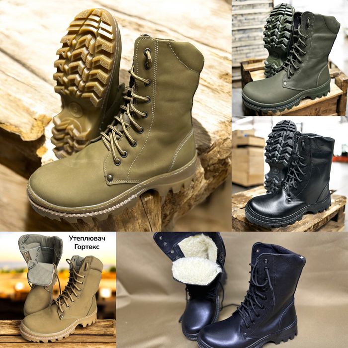 Берці зимові хутро штучне натуральне утеплювач Gore-Tex 36-48 Розн/Опт