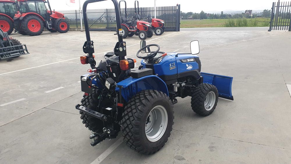 Ciągnik rolniczy-mini traktor Solis S16 - 18 KM + Pług śnieżny