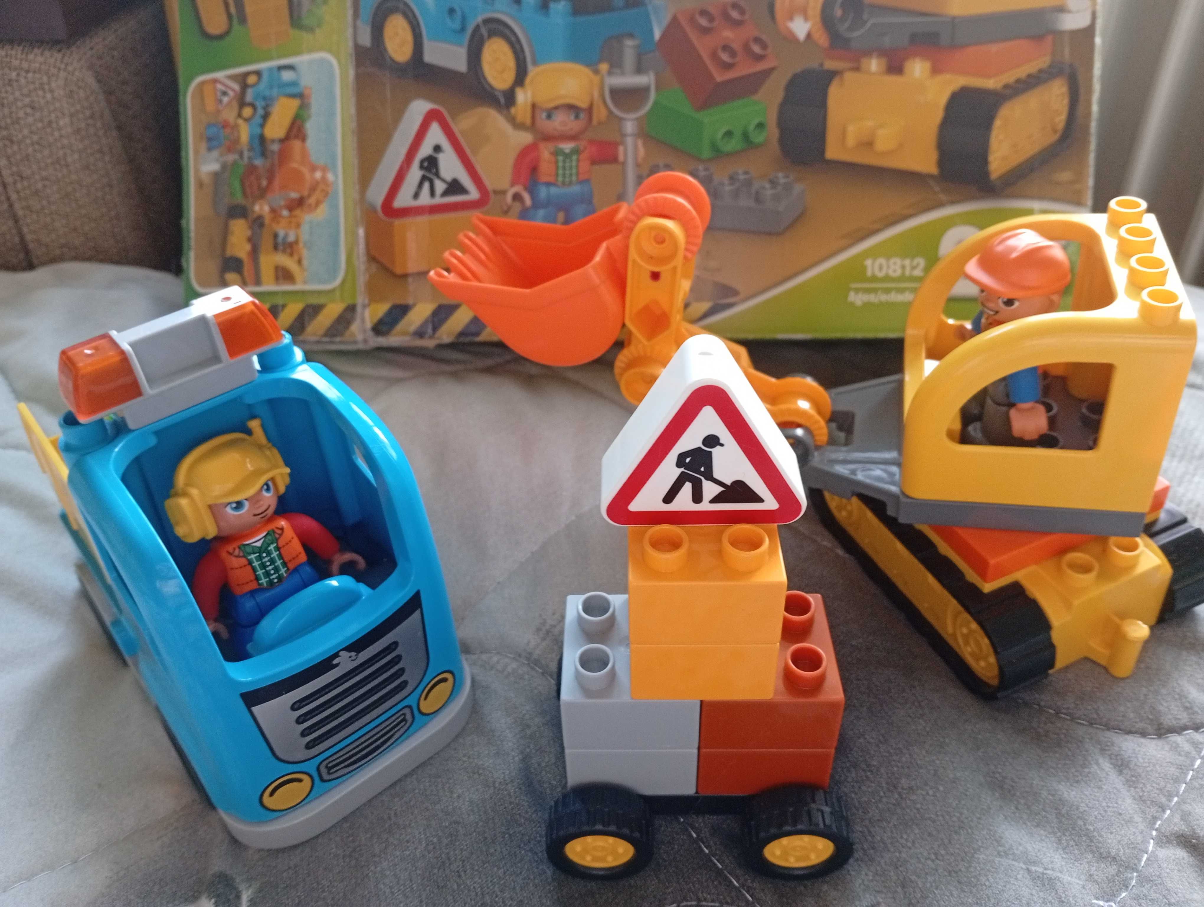 Lego Duplo Вантажівка та гусеничний екскаватор 10812 оригінальний.