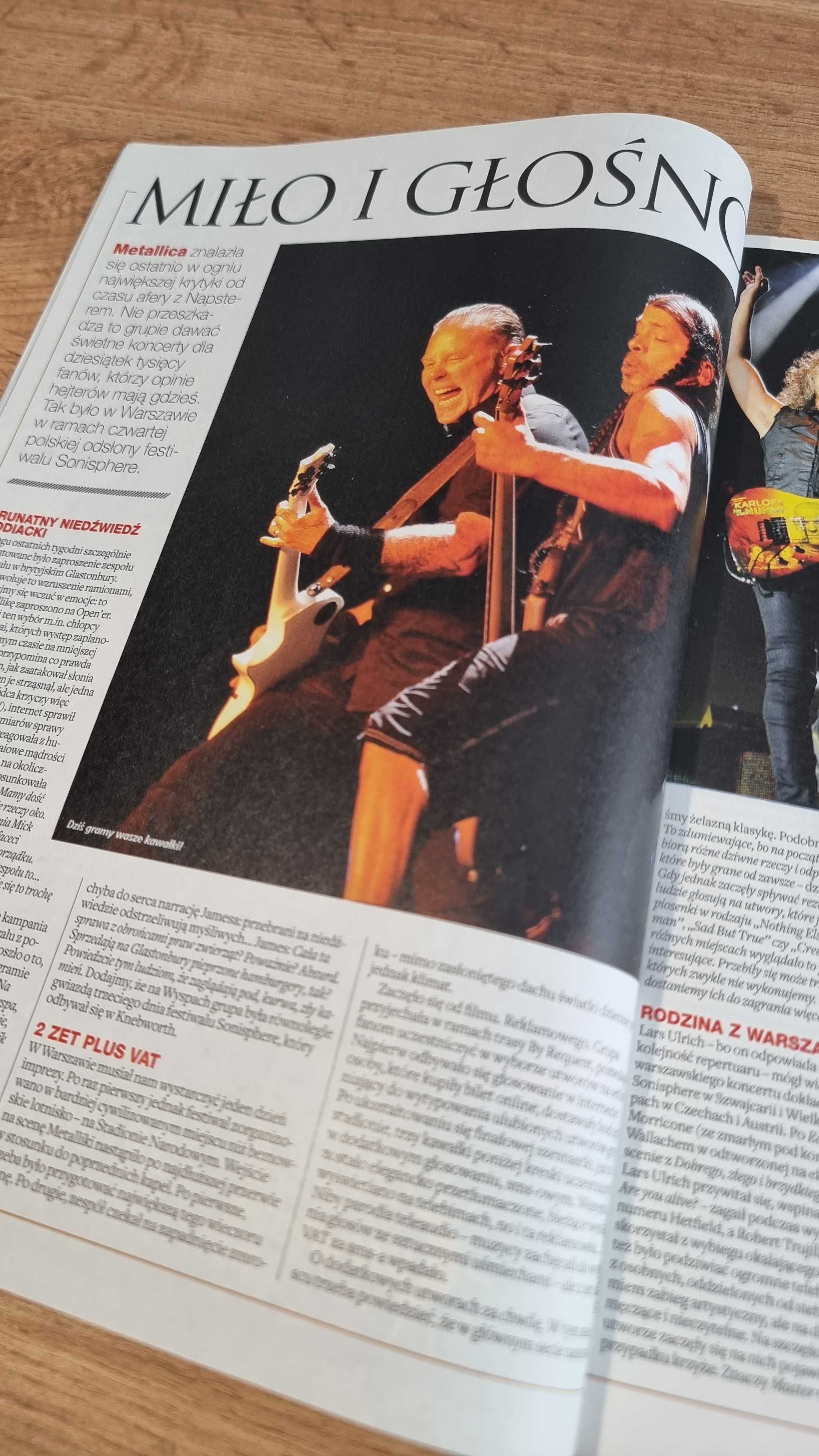 Teraz Rock 8/2014 - Metallica, YES, Black Sabbath, Aerosmith