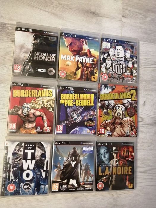 Gry na PS3 GTA V, Asasin , Batman, Fifa, Move gry