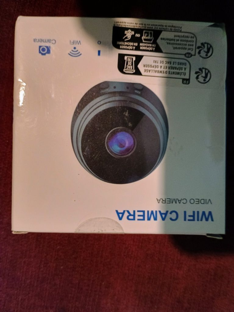 Camera wi fi monitoring mieszkania przez telefon