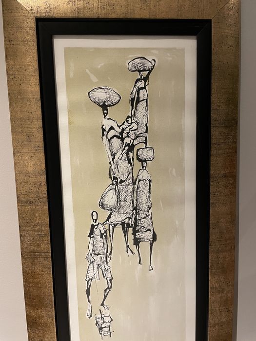 Quadro Cabo Verde com moldura