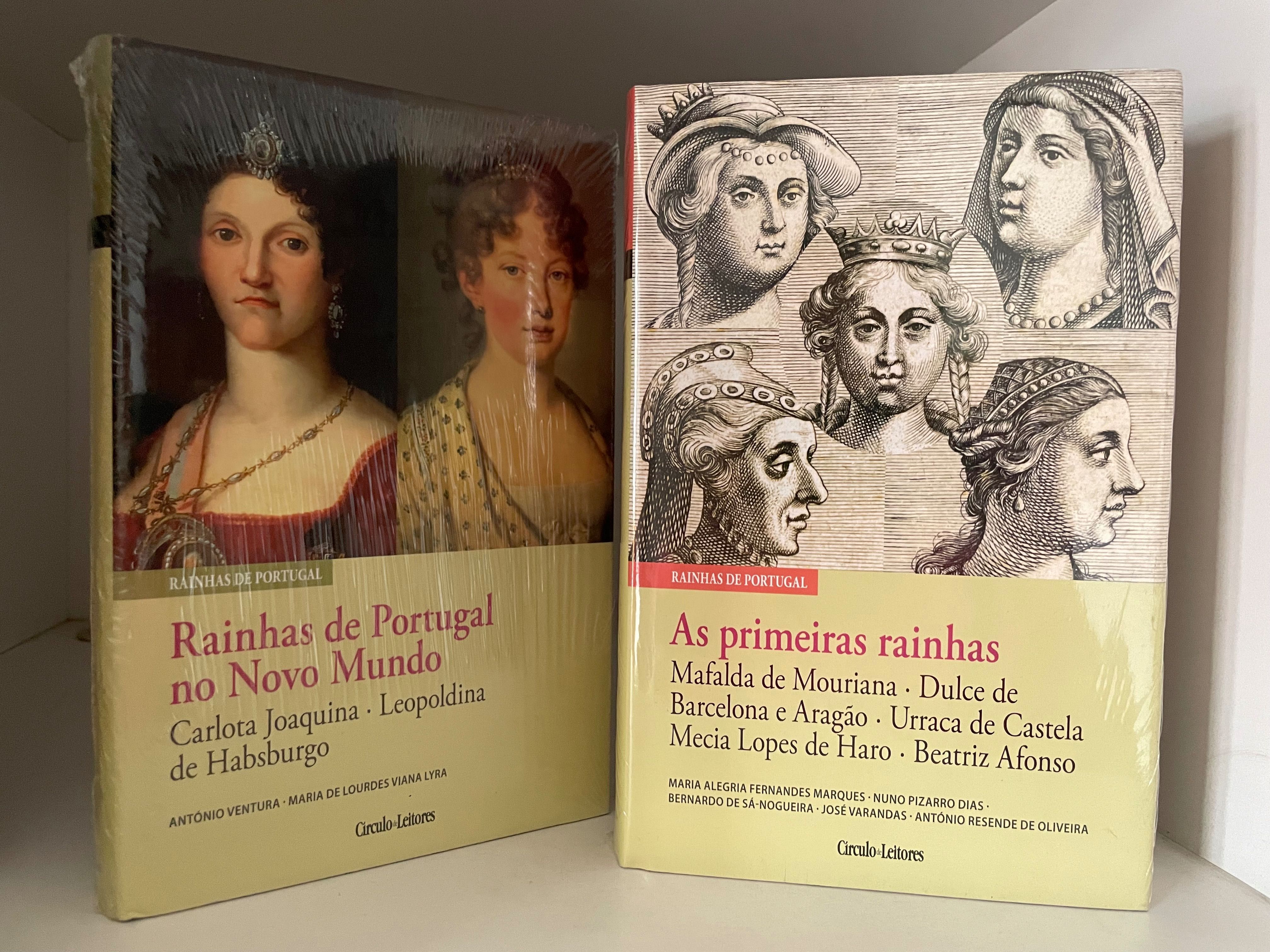 Coleção 18 livros Rainhas de Portugal  -  Por abrir