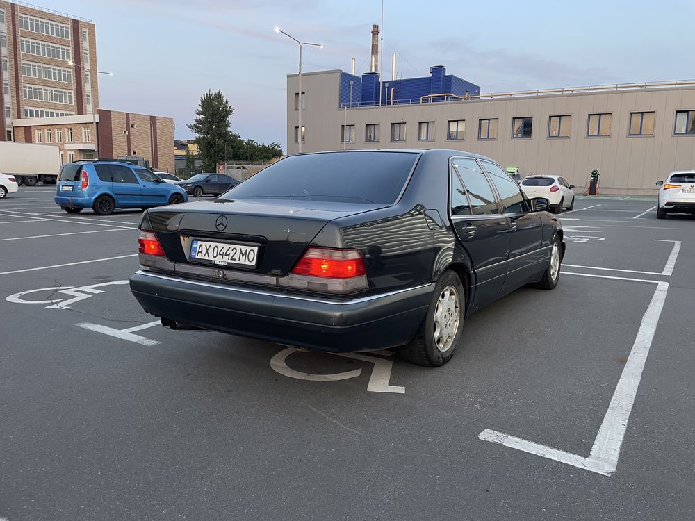 Mercedes w140 4.2 газ/бензин