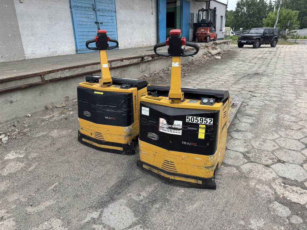 Paleciak elektryczny 4000 kg Samag 2017 r udźwig 4 Tony widły  215 cm
