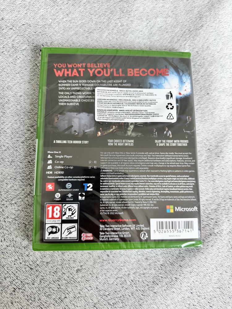 The Quarry XBOX One Series X Gra Nowa Folia