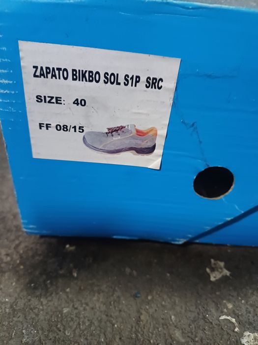 Buty robocze r 40 szare