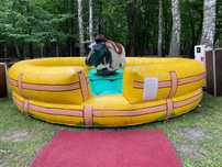 Wynajmę BYK MECHANICZNY, RODEO BULL karuzela dmuchaniec impreza festyn