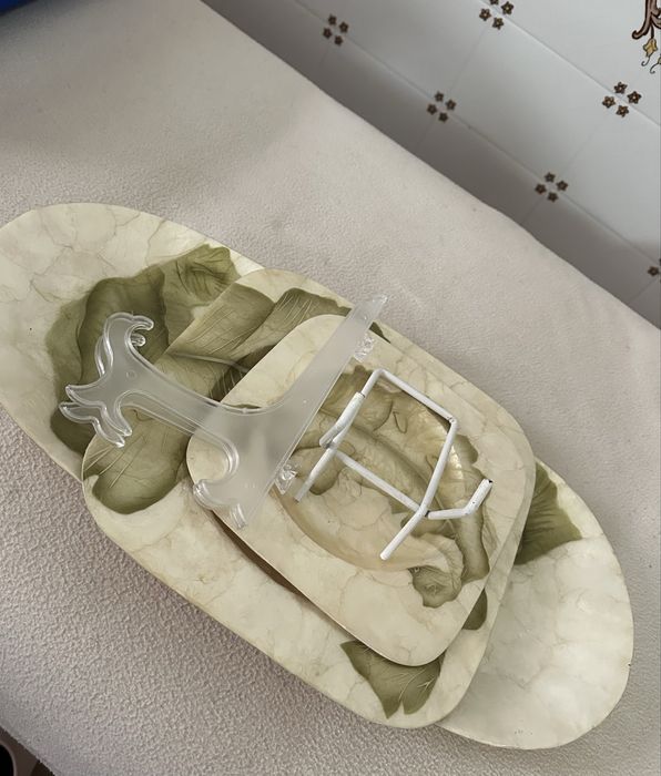 “Pratos” de decoração + suportes