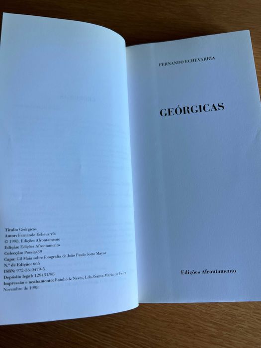 GEÓRGICAS      Fernando Echevarría