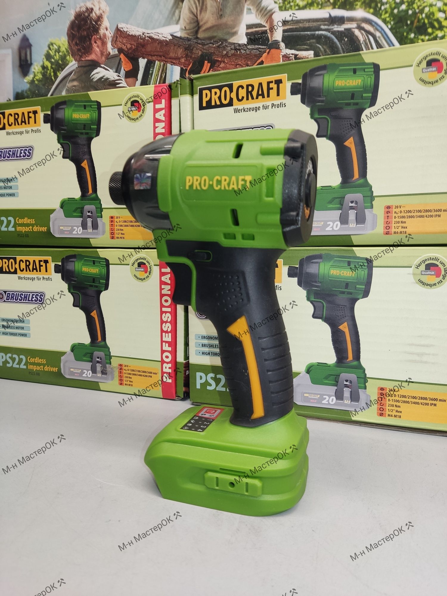 Акумуляторний гвинтоверт Procraft PS22 (Без АКБ та З/П)
