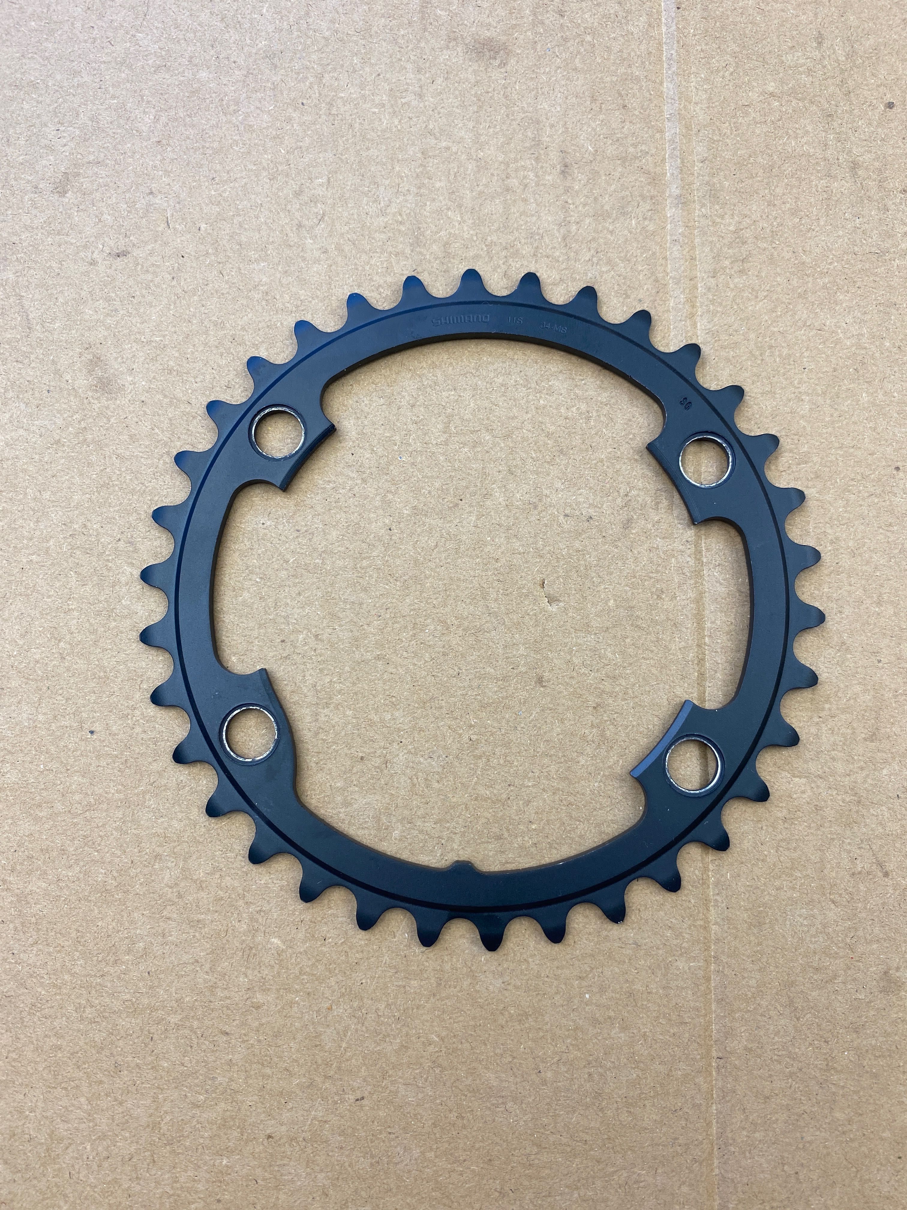 Blat korby, zębatka Shimano 34-MS, 11s FC-R8000 [KA-9]
