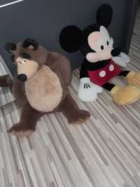 Mickey i niedźwiedź Wysokość 70 cm