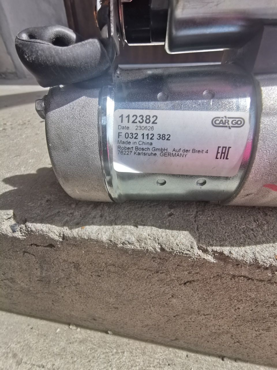 Rozrusznik  112382 Cargo  F032.112382 Fiat