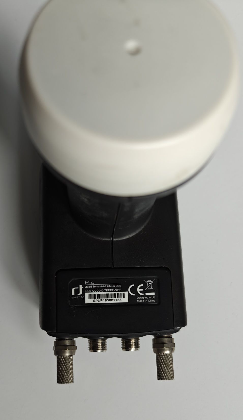 Konwerter Satelitarny Quad INVERTO + Terrestial IDLB-QUDL40-TERRE-OPP