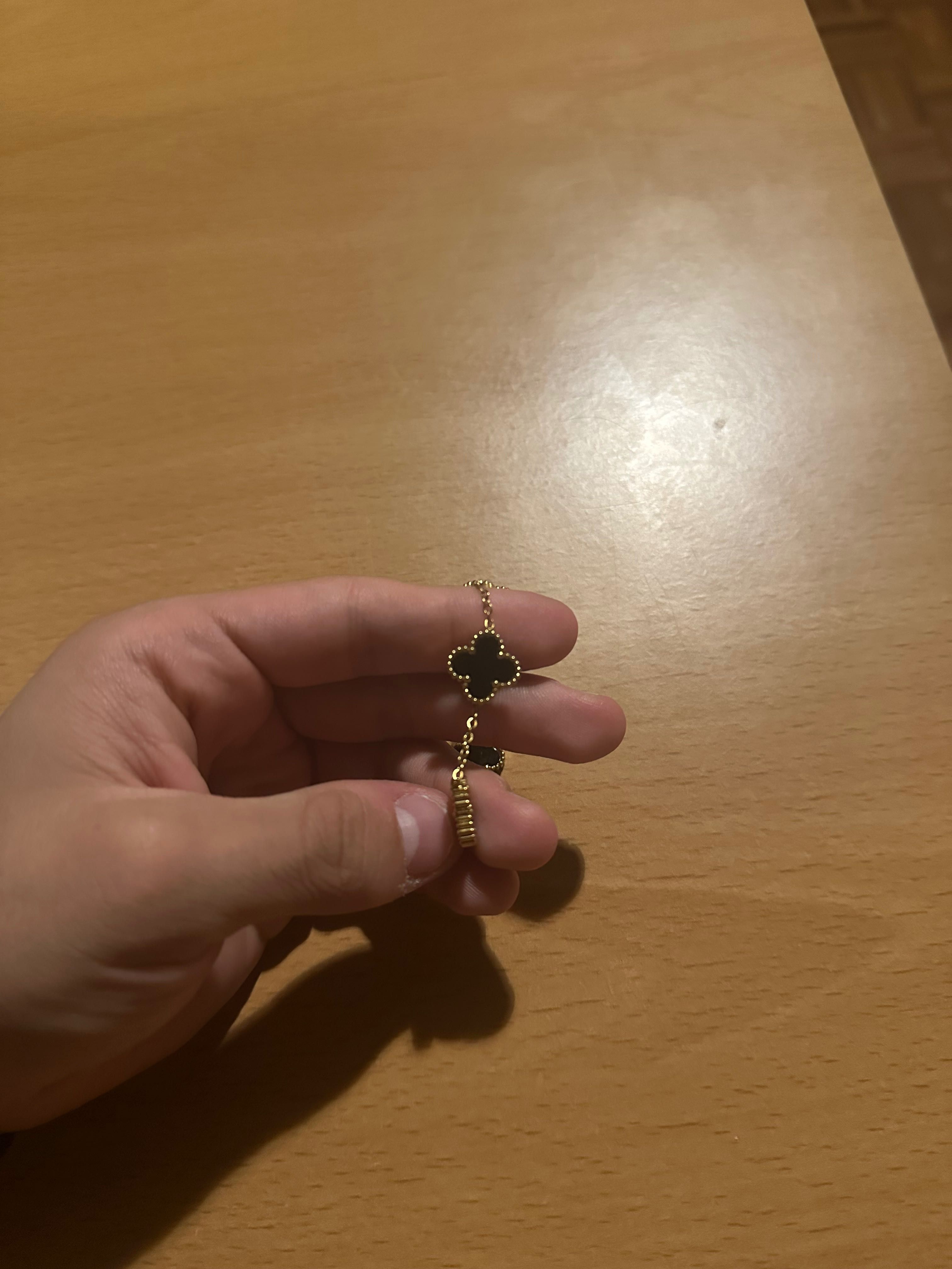 Pulseira Van Cleef preta