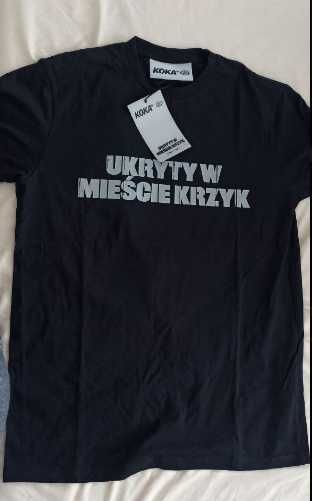 Koszulka T-shirt S Koka Ukryty w mieście krzyk Pezet Noon Nowa metka