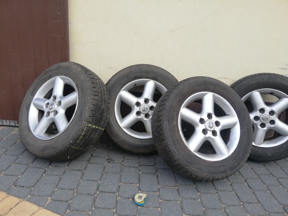 Alufelgi 16", 5x115 z oponami letnimi 4x4