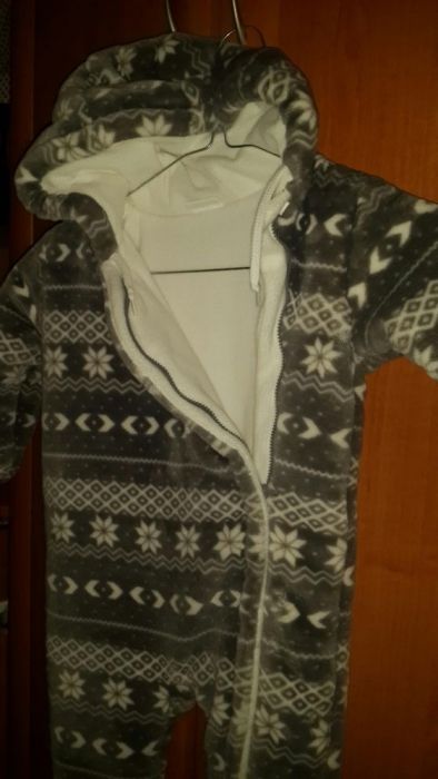 Зимовий дитячий комбінезон