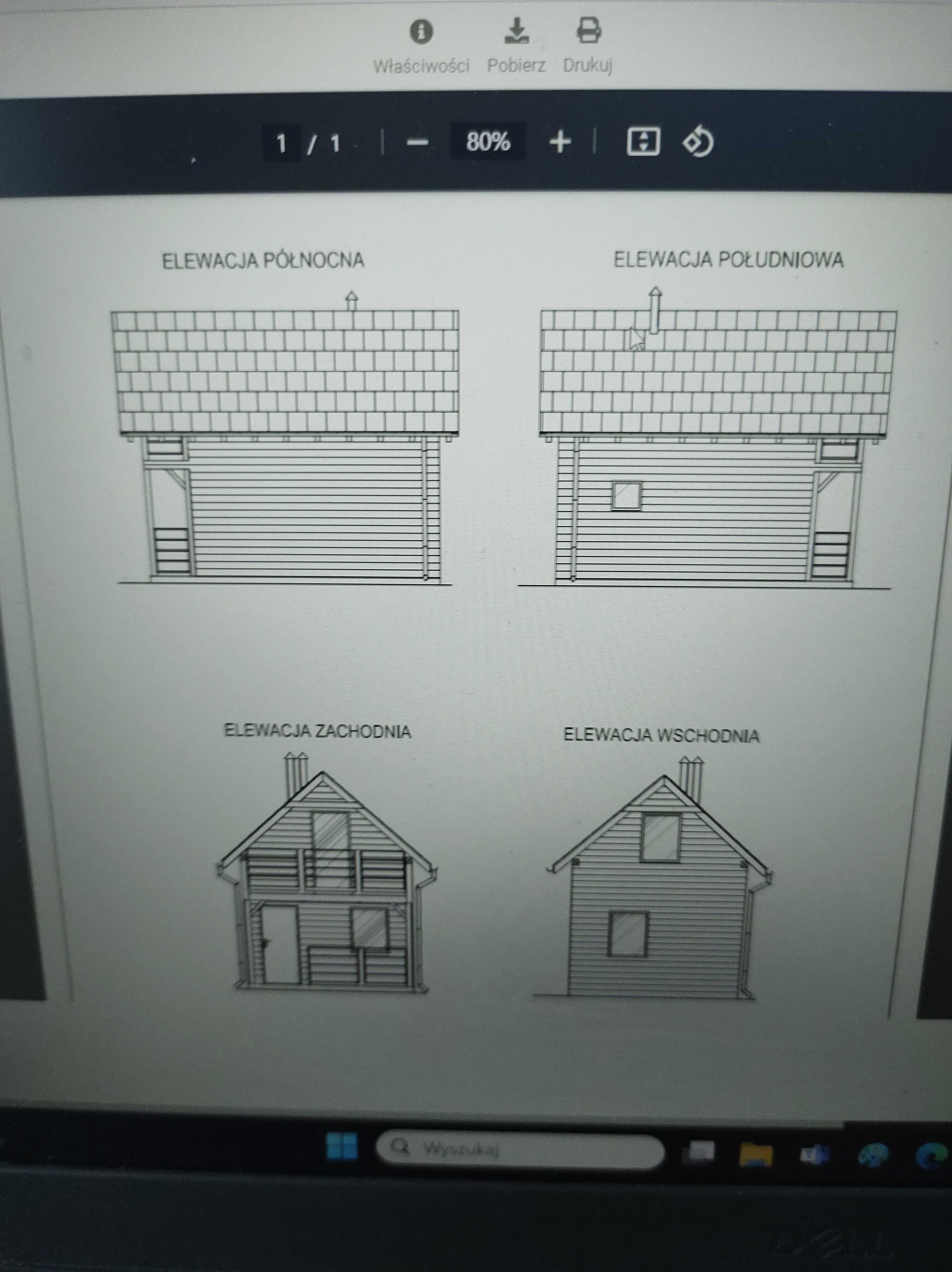 Domdrewniany,letniskowyogrodowy,domydo35m2Jarząb4x5,3m+taras Promocja