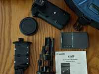 Canon aparat foto eos 350d digital zestaw bateria grip magazynek torba