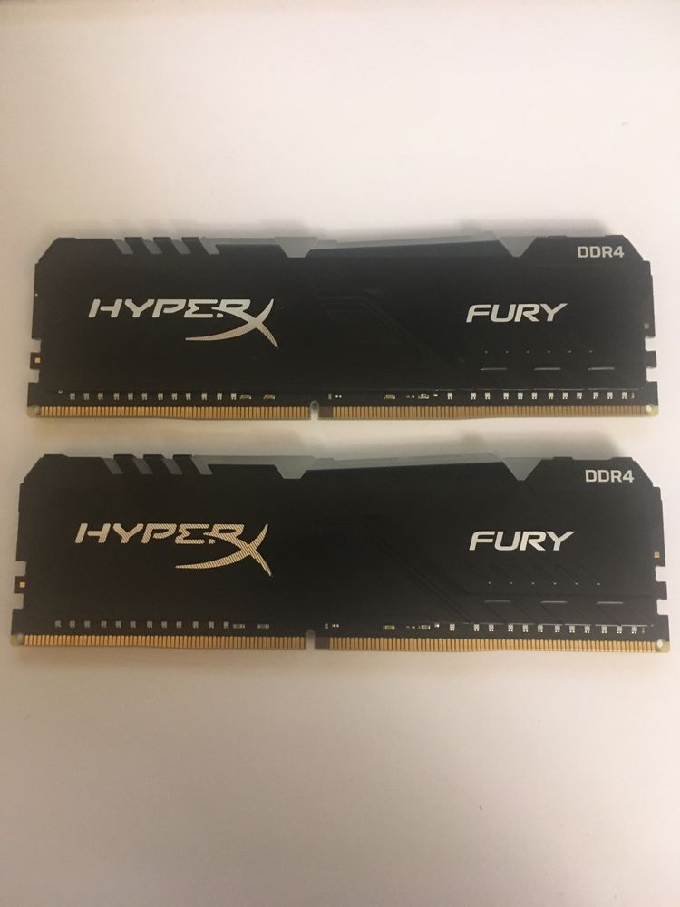 Озу hyperx fury ddr4 3200 mhz 64 gb rgb