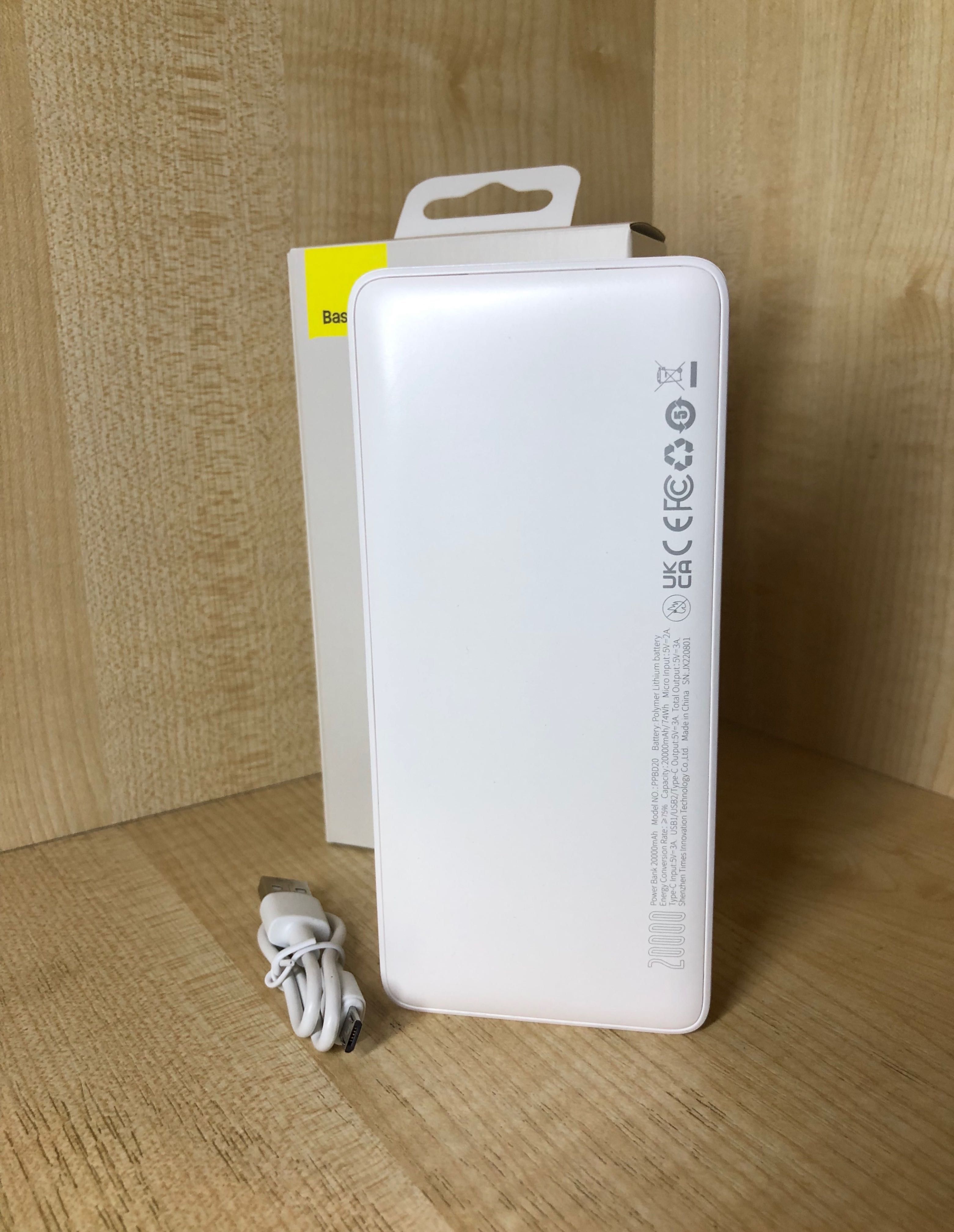 Baseus 20000 Powerbank повербанк зовнішній акумулятор Павербанк