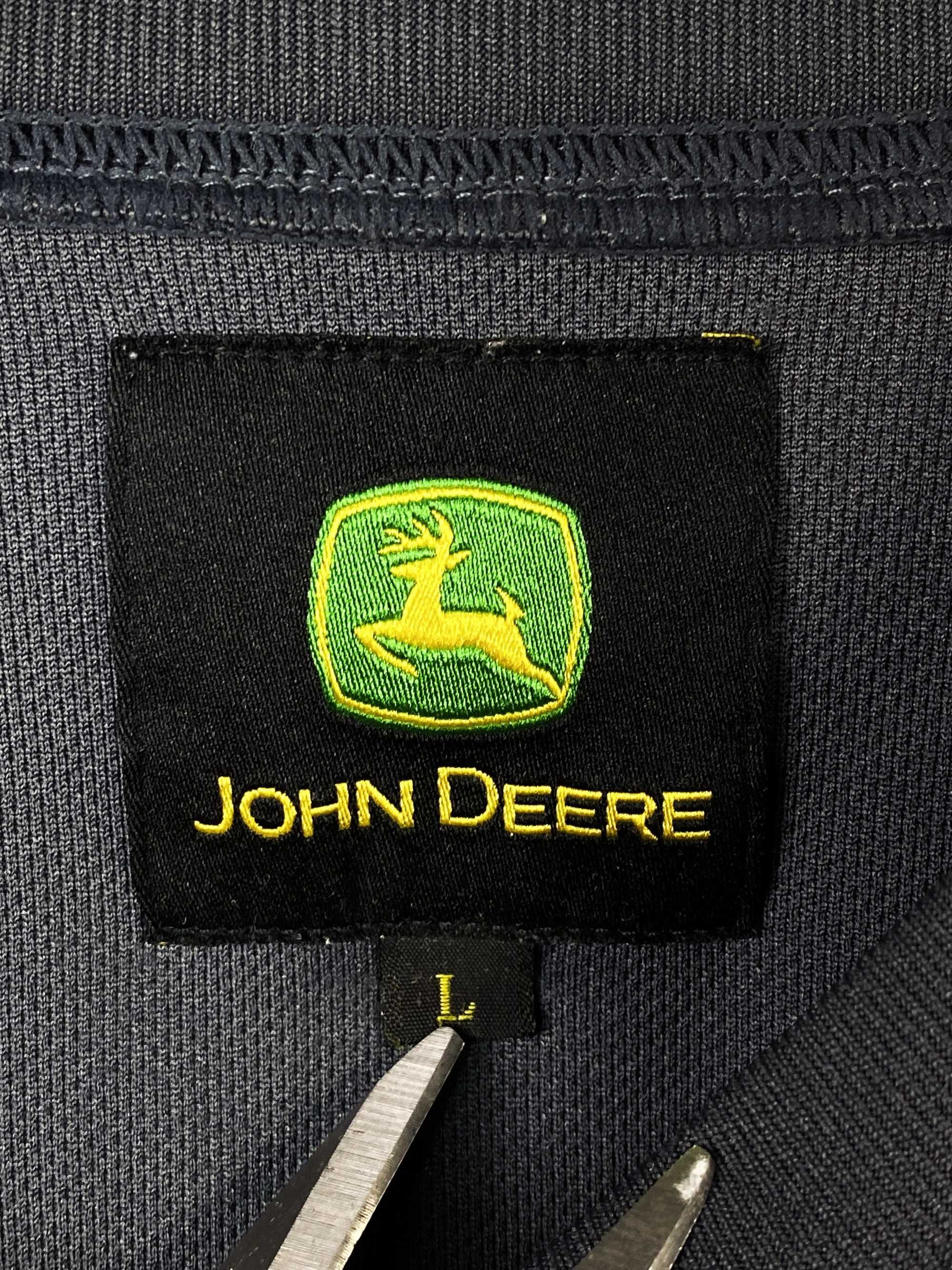 JOHN DEERE T-Shirt Koszulka Męska Super Stan Rozmiar M/L