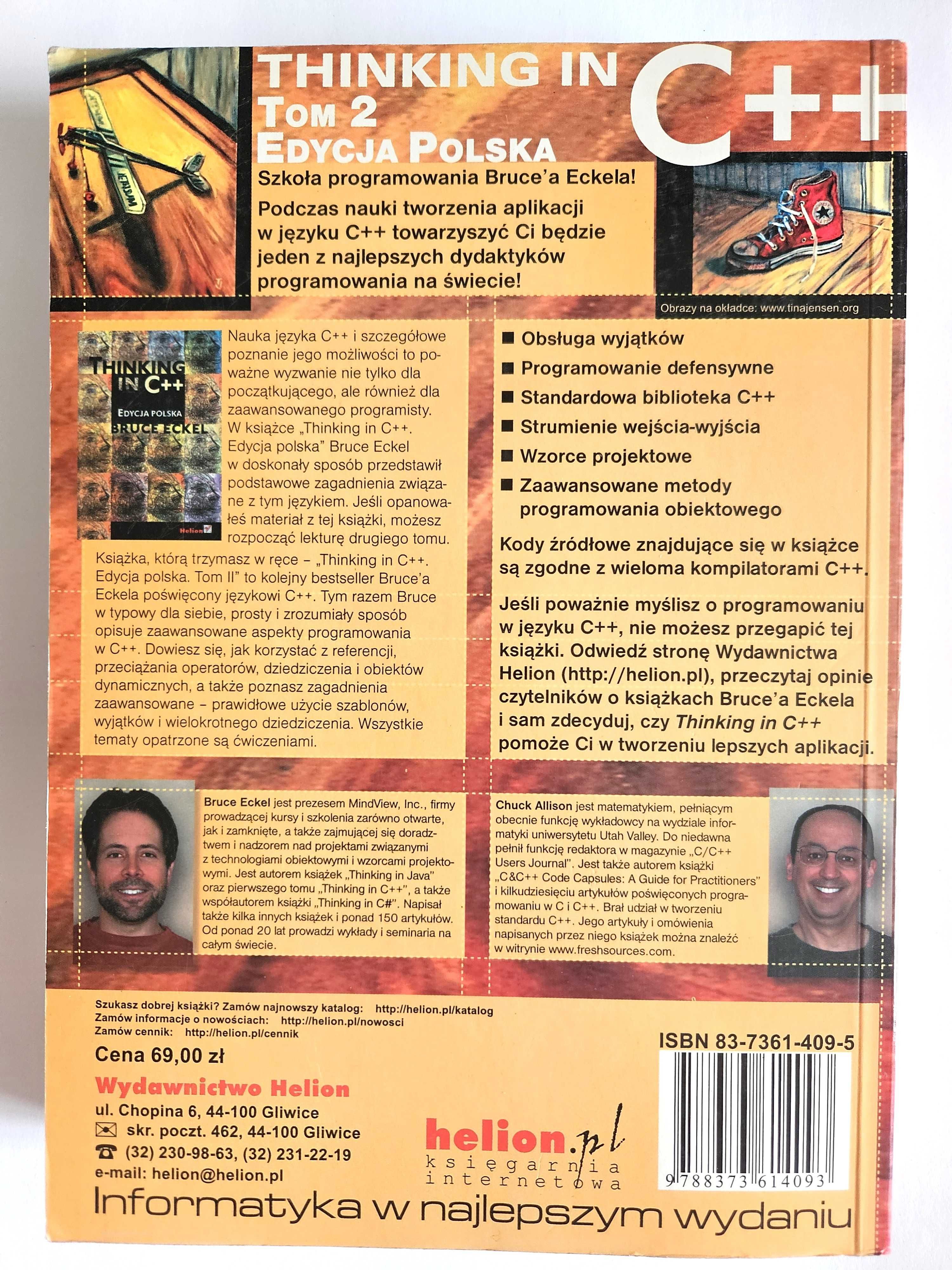 THINKING IN C++ Edycja Polska tom 2 - Bruce Eckel, Chuck Allison