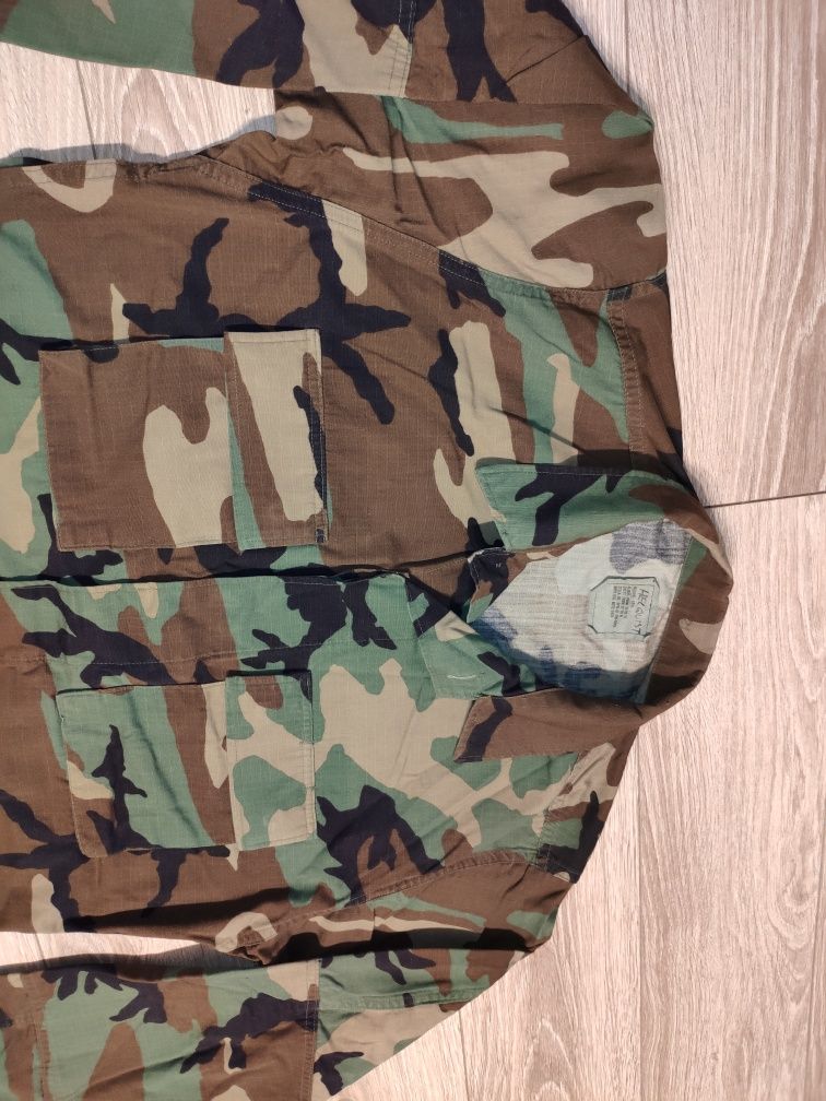 Bluza BDU woodland medium long US army ripstop