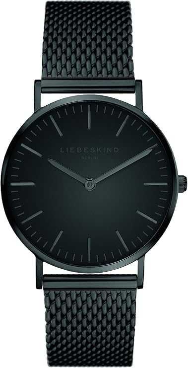 Damski Zegarek Analogowy LIEBESKIND Berlin LT-0078-MQ Kwarcowy Czarny