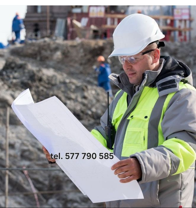 Kierownik budowy, firma budowlana stany surowe