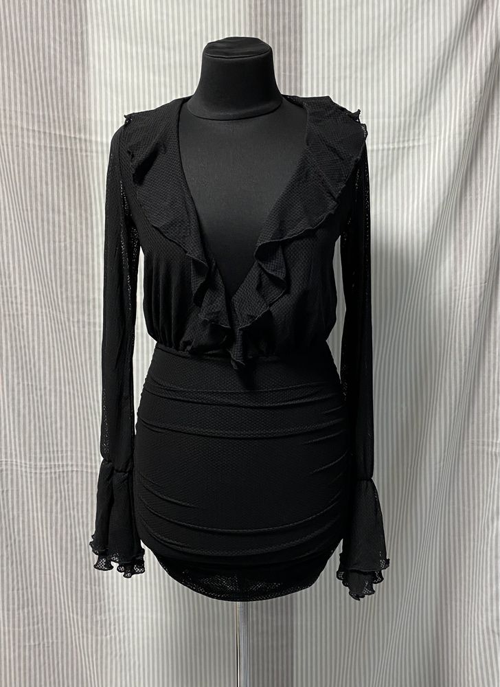 Жіноча чорна міні сукня michael costello