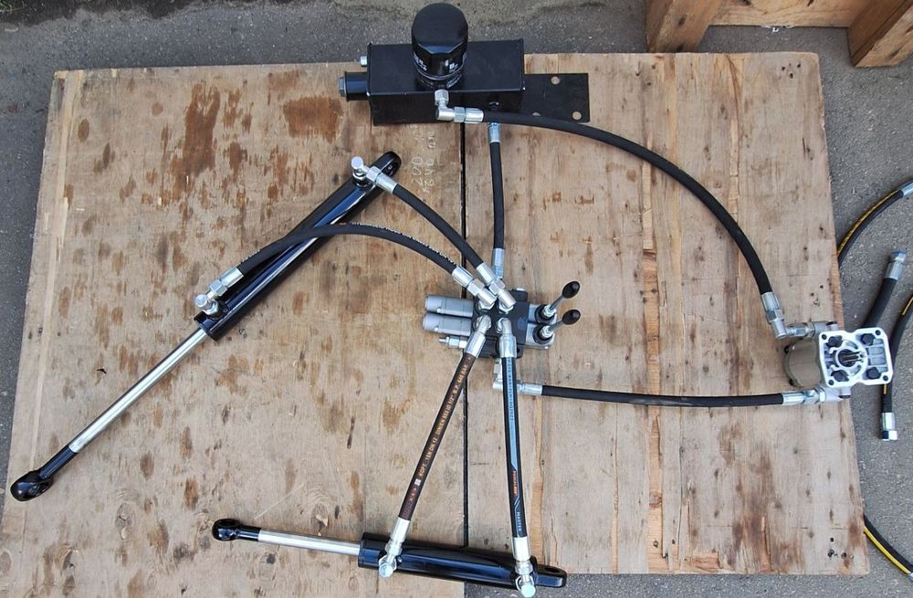 Гідравліка Мото мінітрактор навіска