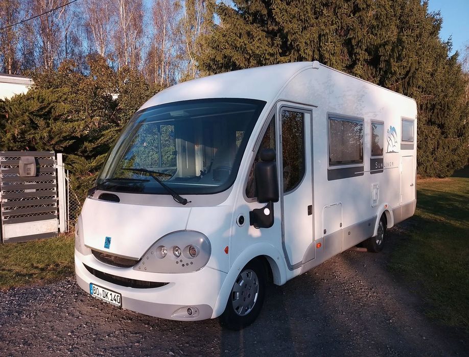 KNAUS Sunliner  Knaus Sunliner 658 LG 2.8 TDI pełna integra niski przebieg