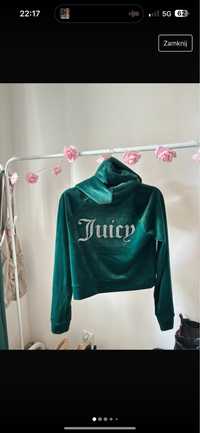 Juicy Couture bluza zielona ciemnozielona limitowana M/38 rainforest