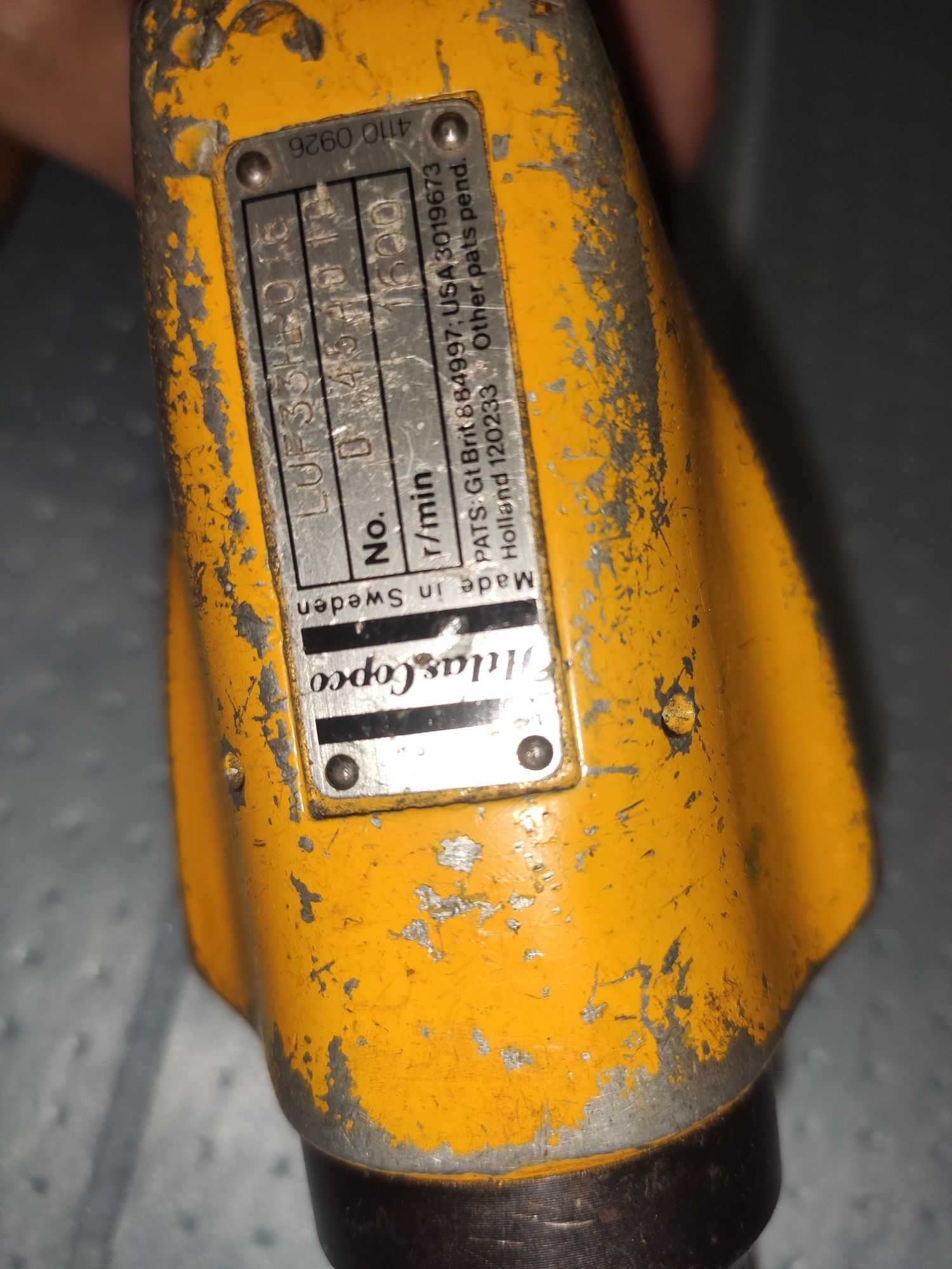Пневматический инструмент atlas copco