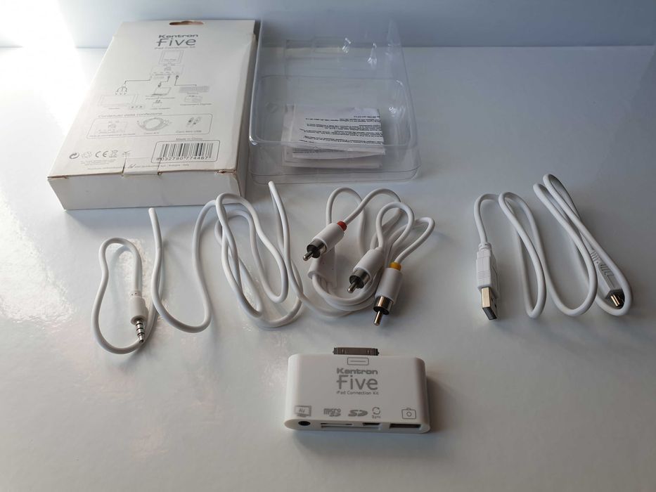 Кардрідер Apple 30 pin USB OTG, micro  mini SD,  iPhone iPad + кабель