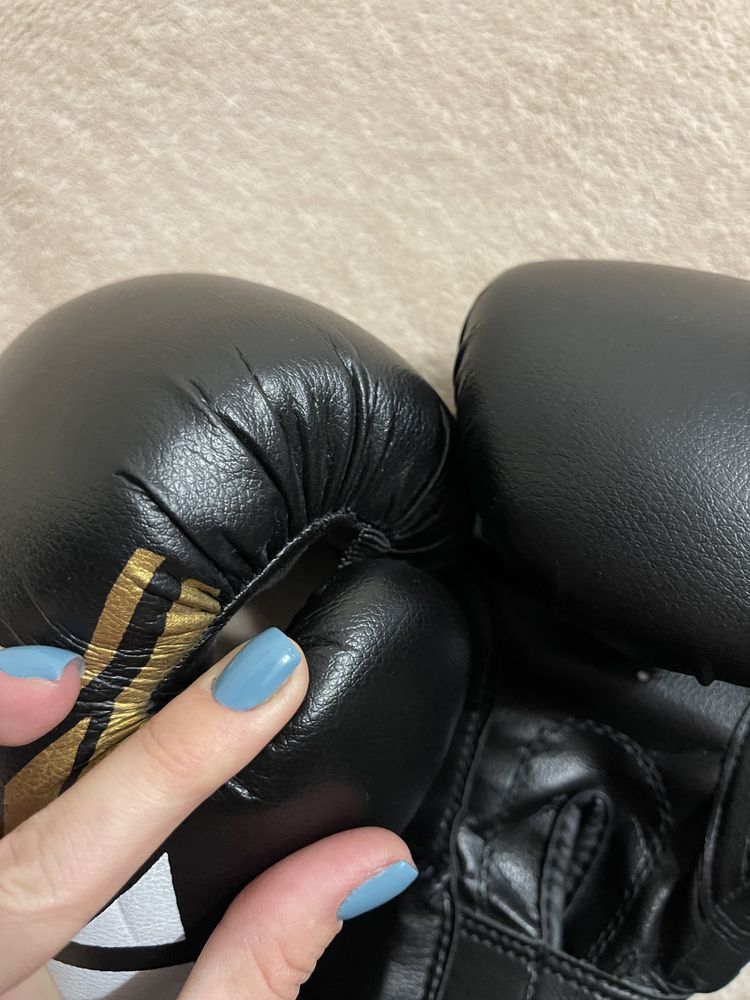 Рукавички/перчатки для боксу та єдиноборств на липучці Matsa 8 унції
