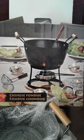 Conjunto de fondue chinês