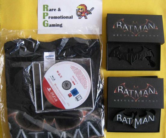 [Raridade] Batman artigos Promocionais + jogo Injustice 2 PS4