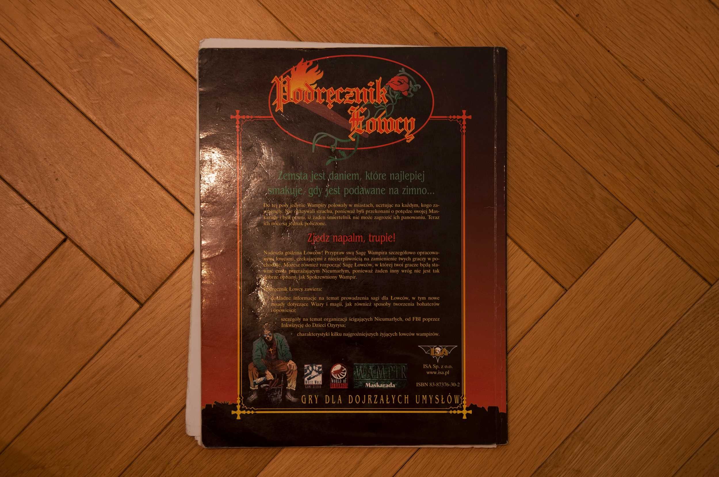 Podręcznik Łowcy Podręcznik źródłowy do gry Wampir Maskarada RPG