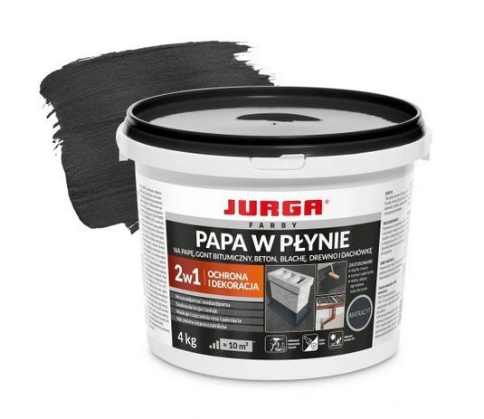 JURGA Papa w płynie 4kg antracyt