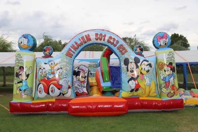 Dmuchńce zamki zjeżdżalnie wata cukrowa popcorn piana party